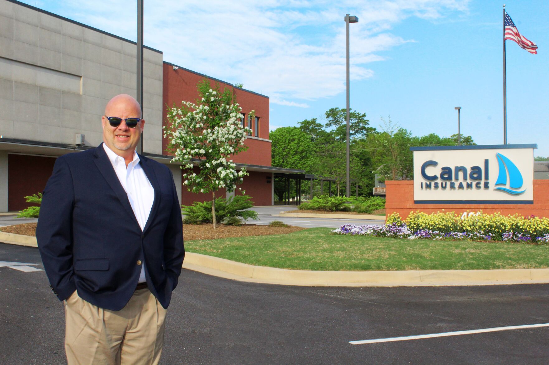 CEO, president of Canal Insurance Company Paul Brocklebank